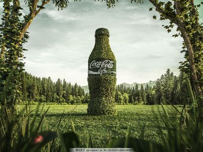 簡(jiǎn)約小清新綠色背景